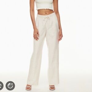 EUC ARITZIA x WILFRED- Linen Thesis Pants, XS